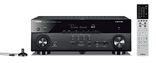 Yamaha AVENTAGE RX-A680 7.2-ch 4K Ultra HD AV Receiver with HDR, Dolby Vision, Dolby Atmos, Wi-Fi, Phono, and MusicCast - Black (Best Yamaha Av Receiver)