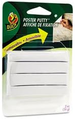 (3 Pack Value Bundle) DUCPTY2 Poster Putty, Removable/Reusable, Nontoxic, 2 oz/Pack