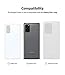 Ringke Fusion-X Compatible with Galaxy S20 Plus Case Only (2020), Clear Back Heavy Duty Shockproof TPU Rugged Bumper Phone Cover - Black