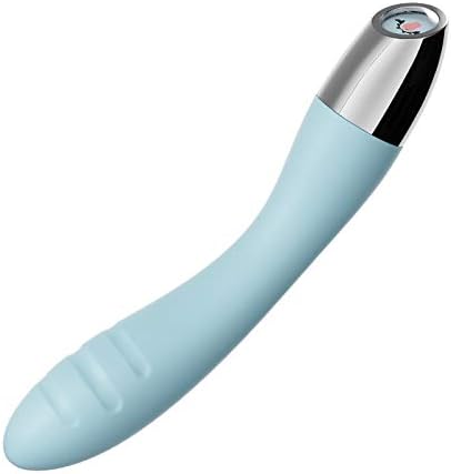 Wand Massager Vibrating Wireless Magic Wand Handheld Personal Body Therapeutic Massager with 10 Powerful Speeds Cordless Electric Massager Waterproof Portable and Rechargeable (Blue)