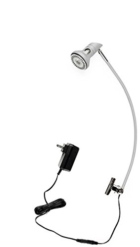 Displays2go 17" led trade show light with clamp, 2…