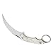 MASALONG Toucan Claw Outdoor tactical Karambit Martial Knife M130 (silver)