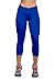 iLoveSIA Women's Tights Capri YOGA Running Pants Leggings Royal Blue L