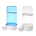 Oranmay Automatic Bird Feeder Hamster Parrot Dispenser Water Feeding Drinking Food Bowlthumb 2
