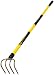 Truper 30030 Tru Pro 4-Tine Forged Cultivator, 5-Inch Head, 60-Inch Fiberglass Handle primary