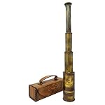 318dFl71C6L. SS150 Brass-Nautical-Premium-Quality-Brass-Captains-Telescope-with-Glass-Optics-and-High-Magnification-A-Vintage-Replica-in-Leather-Case-16