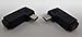 Pair 90degree B Left Right Angle Mini Usb Male to Mini Female Connector Adapter