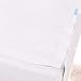 QuickZip Crib Sheet Set - Faster, Safer, Easier Baby Crib Sheets - Includes 1 Wraparound Base & 1 Zip-On Crib Sheet - White 100% Cotton - Fits All Standard Crib Mattresses
