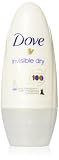 Dove Invisible Dry 48 Hs Anti-perspirant Roll-on Deodorant. 50 Ml. (Pack of 3)