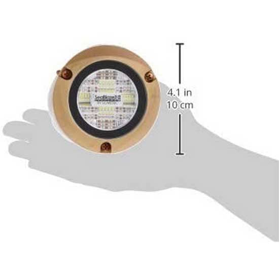 Lumitec SeaBlaze X2 Underwater Light, Bronze, Spectrum RGBW, One Size