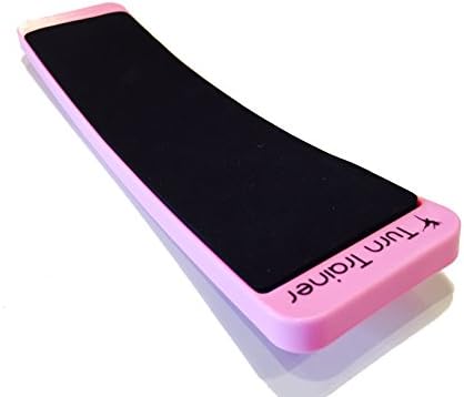 TURN TRAINER turning board for ballet, dance, or ice skating turns (Official Turn Trainer) (Pink)
