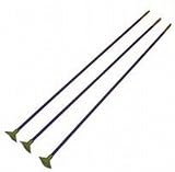 3 Pc Replacement Suction Cup Arrows 22 Inch Long and Quiver for Toy Bow and A...