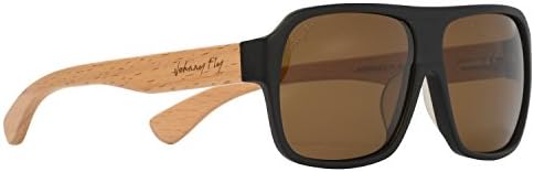 Johnny Fly Bomber Beechwood Sunglasses