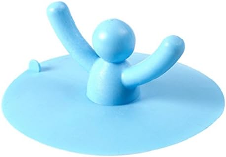 Starlang Stylish Bathroom Bathtub Water Stopper Kitchen Floor Drain Odor Cover 1PCS (Blue)