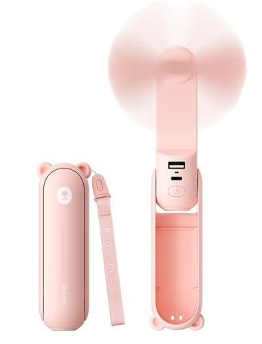 JISULIFE 1 Portable Fan Power Bank &