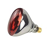 BONGBADA 2 Pack 250W Heat Lamp Red Infrared Bulbs