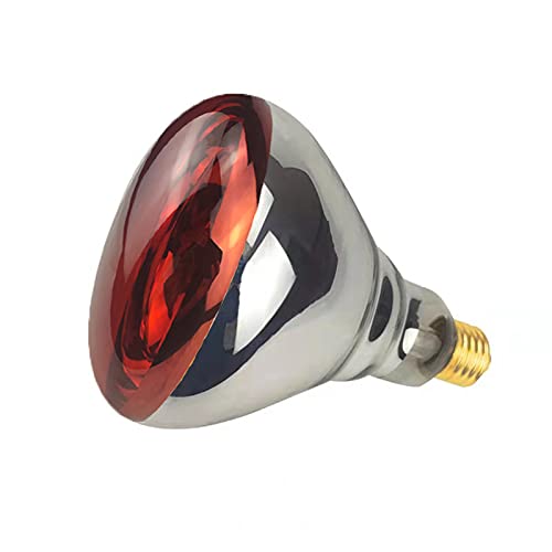 BONGBADA 2 Pack 250W Heat Lamp Red Infrared Bulbs
