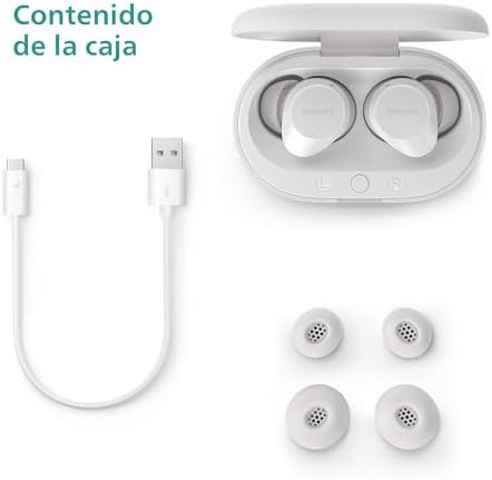 TAT1209WT Auriculares True Wireless con Bluetooth - Auriculares pequeños, Gran Valor, un Sonido Natural con Graves dinámicos, Llamadas nítidas y Estuche de Carga tamaño Bolsillo - Blanco
