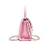 Pinky Family Fashion Kids Toddler Handbags PU Leather Crossbody Bags Gifts for Girls (Pink)
