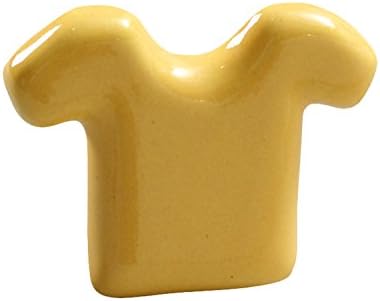 Pinch of Pretty 3 cm Ceramic T- Shirt Knob (Yellow)