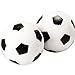 Table Soccer Foosballs Game,Pack of 8PCS(Black & White,32mm/1.26 in)