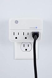 GE 3-Outlet Extender Wall Tap, Grounded