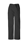 Scrubs - Authentic Cherokee Workwear Unisex Scrub Pant (Black, M)