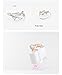 KOREA-JIAEN Branch Ring S925 Sterling Silver Plated Base 5A Level CZ Adjustable Ring (Rose gold)