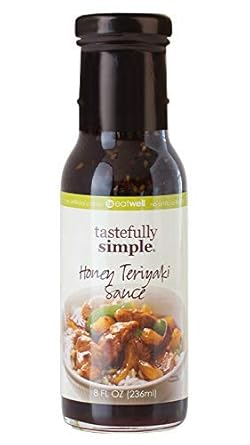 Amazon Com Tastefully Simple Honey Teriyaki Sauce Use In Stir Fry Slow Cooker Grilling Pork Poultry And Salmon 8 Fl Oz 1 Pack Grocery Gourmet Food