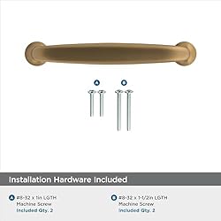 Amerock | Cabinet Pull | Champagne Bronze | 3-3/4