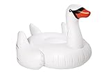 SunnyLife Women's Inflatable Swan, White, One Size
