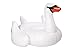 SunnyLife Women's Inflatable Swan, White, One Size