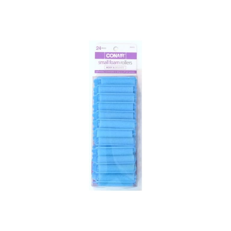 Conair Body & Bounce Small Foam Rollers, 24 count