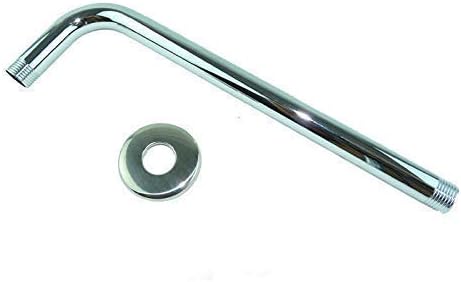 Soytich Wall Pipe Chromed for Shower Head Wall Arm - 40cm