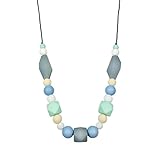 Silicone Baby Teether Necklace for Moms and Baby - Non-toxic, BPA-Free, Stylish, Trendy, Great For Soothing Teething Babies, Great Gift For Other Moms
