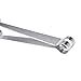 DINGJIN 2 Piece Stainless Steel Tea Tongs Teabag Squeezer Strainer Holder Grip Metal Spoon Mini Sugar Clip Kitchen Bar Tools