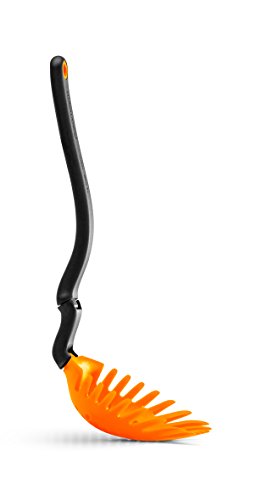 Dreamfarm Holey Spadle - Slotted Spoon That Turns Into a Straining Ladle and Pasta Spaghetti Server (Assorted Colors) - Thumbnail 2