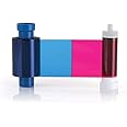 ID Maker Small Business Edition 100 Print Ribbon - Full-Color YMCKO Printer Ribbon - for PVC ID Badge Cards - Professional Print Quality - Official ID Maker Brand Printer Ribbon