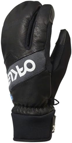 Oakley unisex adult 2.0 Factory Winter Mittens 2 0, Blackout, X