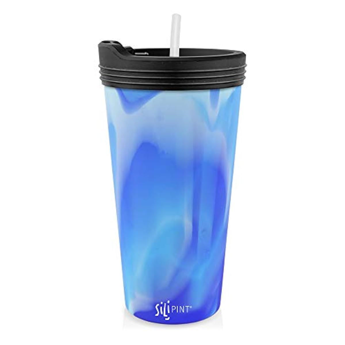 Silipint The Original Silicone Cups 22oz Bomber Glass With Lid and
