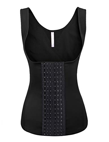 Faja Reductora Y Sauna Para Abdomen - Ajustable, Transpirable, Con 7 Varillas De Soporte, Para Mujeres Y Hombres
