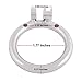 TERNENCE Stainless Chastity Device Base Ring Male Cock Cage Spares H045 (1.77 inch / 45mm)