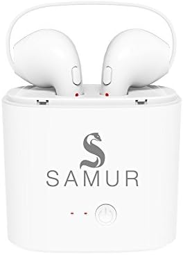 Bluetooth Earbuds White Charging Dock Wireless Headset Case Earphone Two Pieces for iPhone 6 / 6s / 6s Plus / 7 / 7 Plus