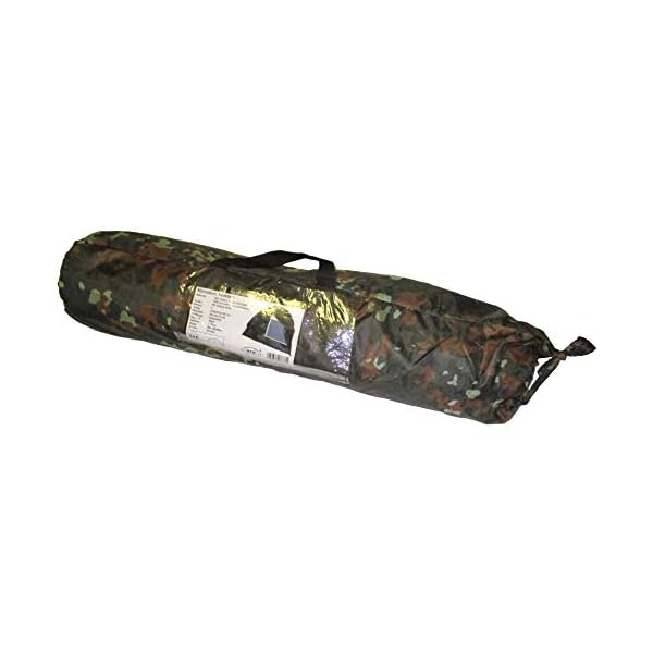 MFH3 Personen Zelt Monodom Campingzelt Bundeswehr BW 210x210x130cm Trekking – Bild 3