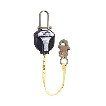 3M Dbi-Sala Talon 3101008 Self Retracting Lifeline, 8-Foot, 1-Inch Nylon Web, With Snap Hook, And Cab-Mount Order Picker Connector, Blue (840779001057)