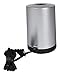 School Smart Vertical Electric Pencil Sharpener, For Classroom, Home, and Office Use, Black and Grey
