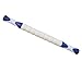Muscle Roller Massage Stick(Black/White): A Sports Body Massager Tool-Release Myofascial Trigger Points,Reduce Muscle Soreness, Tightness, Leg Cramps and Back Pain, Rub Muscle for Relief and Recovery