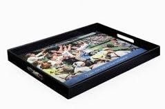 2" x 19" Saturday Evening Press Rectangle Tray