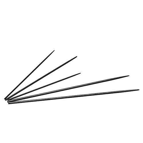 Saxophone Reed Needle Spring Needle Sax Repair Tools Set of 24 Black