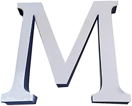 Crylee Espejo Letras Inglesas Diy 3d Adhesivo De Pared Acrilico